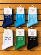 Chaussettes « Garçon au top »