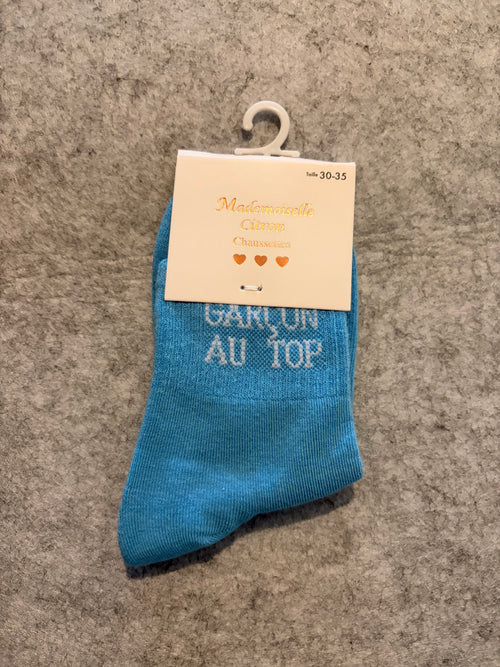 Chaussettes « Garçon au top »