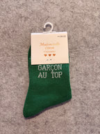 Chaussettes « Garçon au top »
