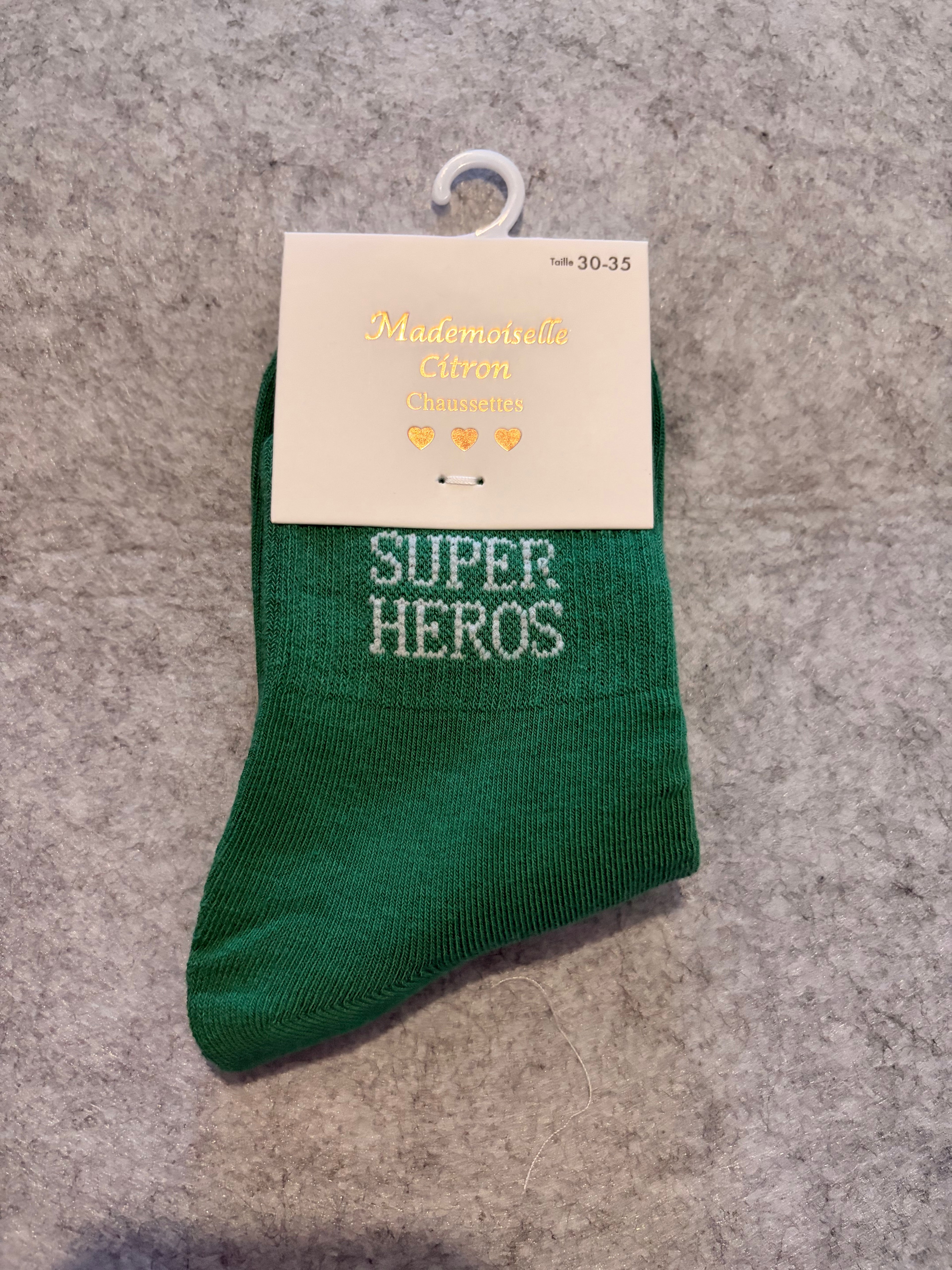 Chaussettes « Super Héros »