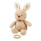 Peluche musicale bébé lapin – 25 cm – Peluche douce avec musique – Beige