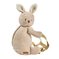 Sac à dos peluche – 30 cm – Cartable maternelle – Sac lapin doux – Écru