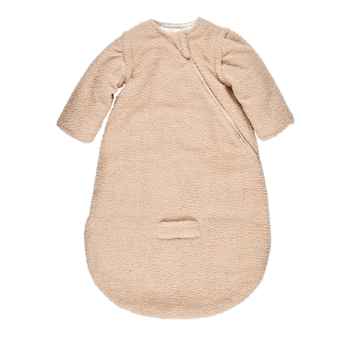 Gigoteuse Teddy beige 70 cm – Manches amovibles – TOG 2,5 – Gigoteuse bébé douce