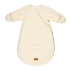 Gigoteuse Teddy écru 60 cm – Avec manches et moufles – TOG 2,5 – Gigoteuse bébé douce