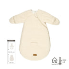 Gigoteuse Teddy écru 60 cm – Avec manches et moufles – TOG 2,5 – Gigoteuse bébé douce